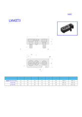 LXM-Z73 Lock Mold Safety Buckle